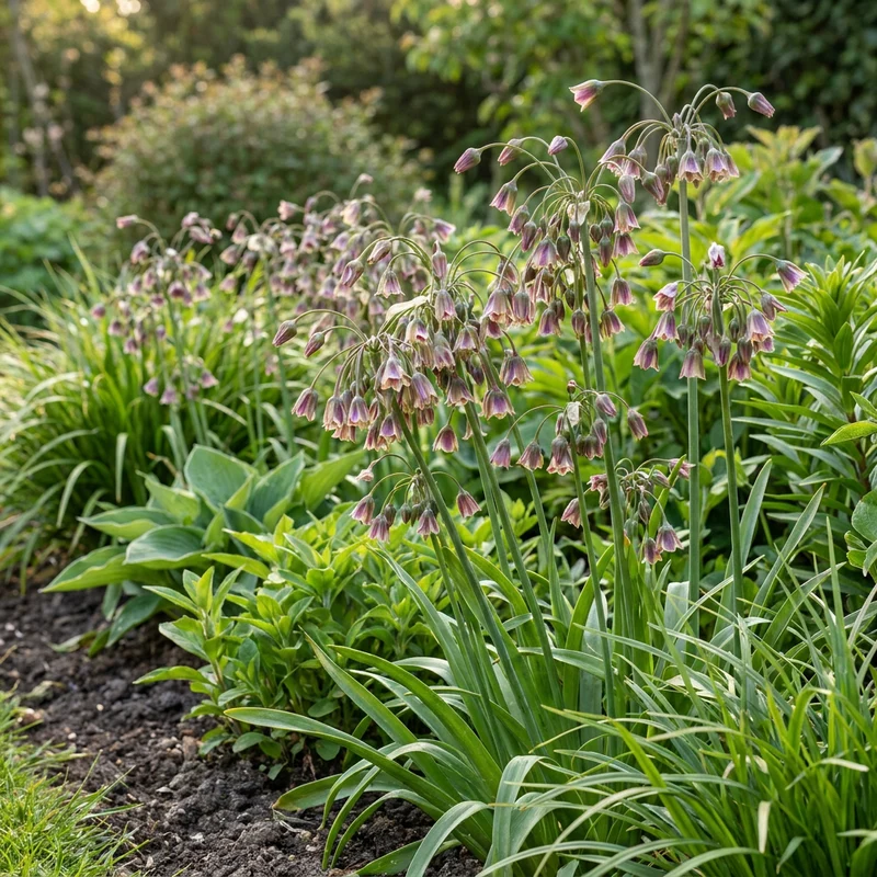 Sizilianischer Honigknoblauch Creme-Rosa – Allium siculum online kaufen | 40 bis 320 Blumenzwiebeln, nickende Glockenblüten – Wurzelwerk Design
