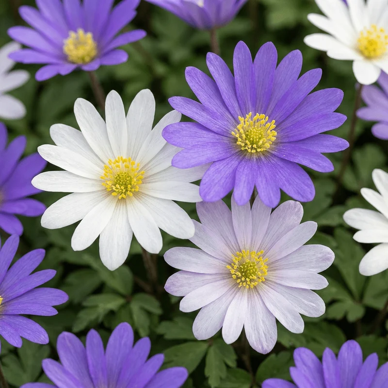 Strahlenanemone – Anemone blanda online kaufen | 50 bis 400 Knollen, bunt & verwildernd – Wurzelwerk Design
