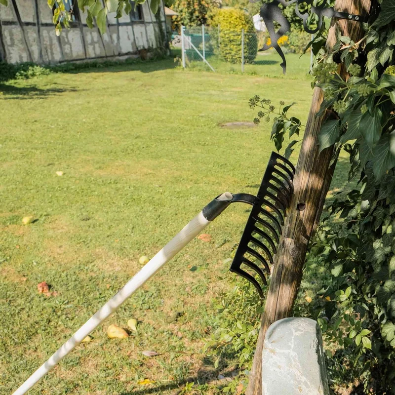 SHW Rechen mit 150 cm Eschenstiel, 14 oder 16 Zinken