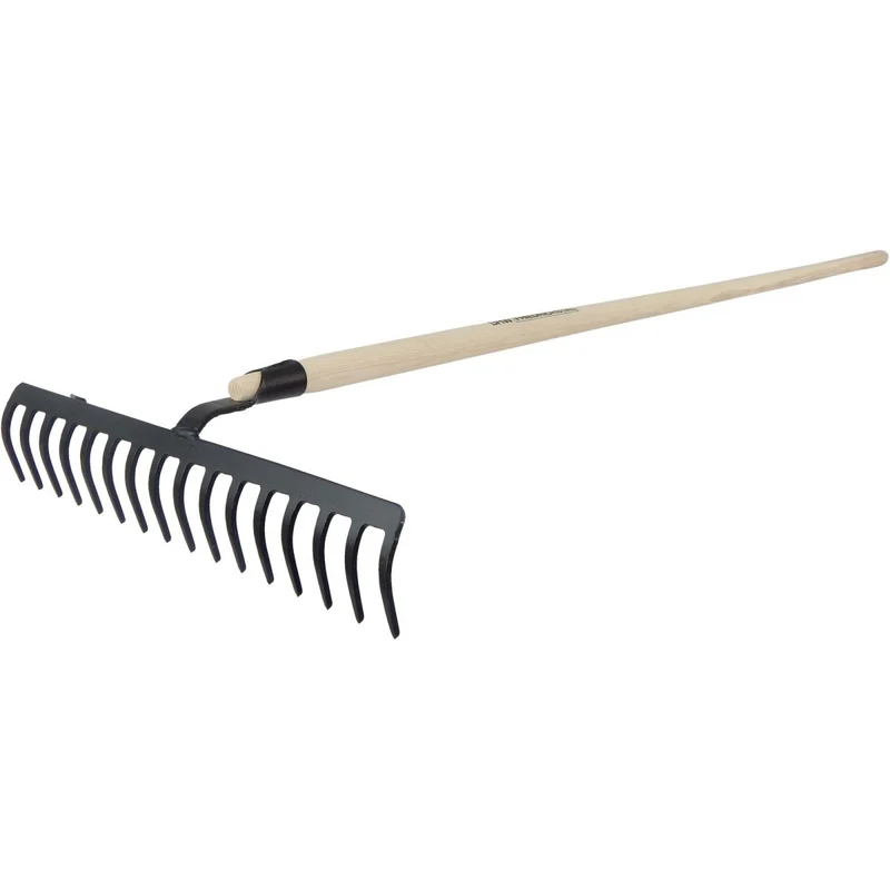 SHW Rechen mit 150 cm Eschenstiel, 14 oder 16 Zinken