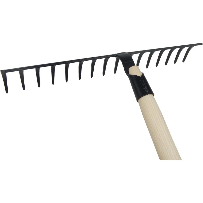 SHW Rechen mit 150 cm Eschenstiel, 14 oder 16 Zinken