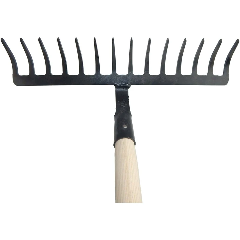 SHW Rechen mit 150 cm Eschenstiel, 14 oder 16 Zinken