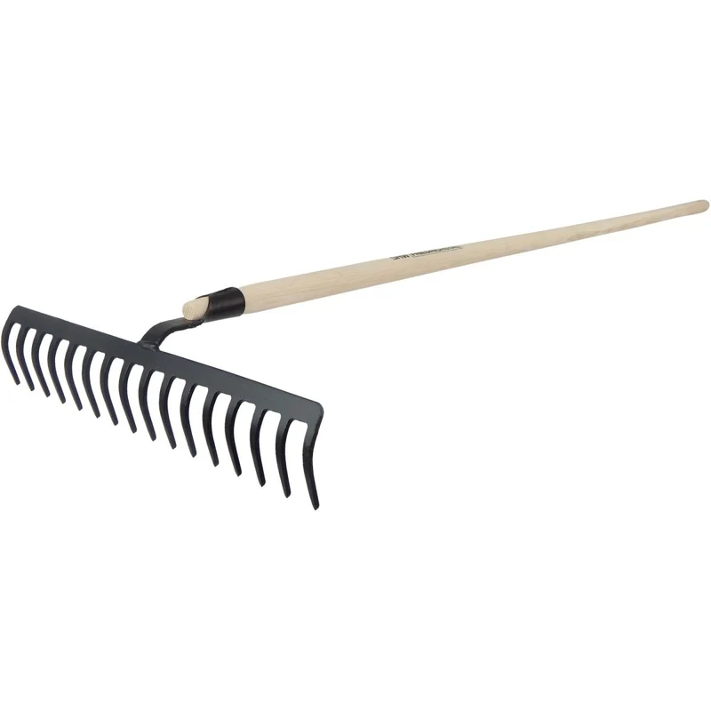 SHW Rechen mit 150 cm Eschenstiel, 14 oder 16 Zinken