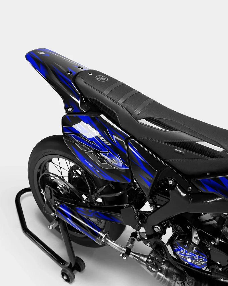 VITRA - Kit deco YAMAHA DT 50cc - Bleu foncé