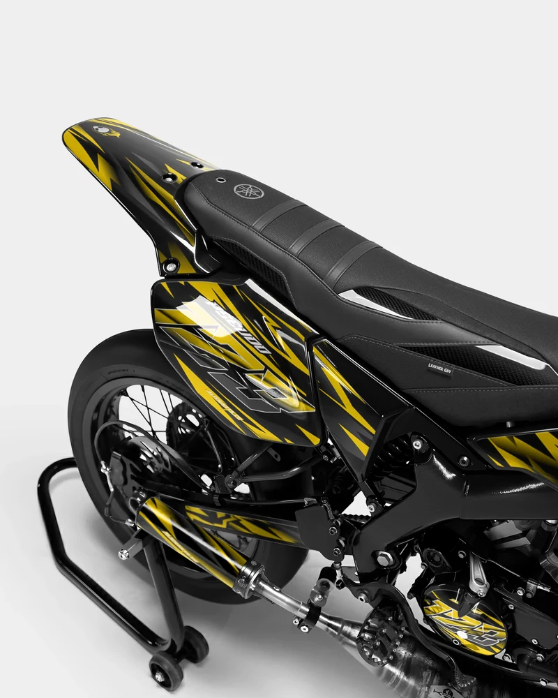 VITRA - Kit deco YAMAHA DT 50cc - Jaune foncé
