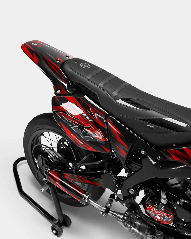 VITRA - Kit deco YAMAHA DT 50cc - Rouge