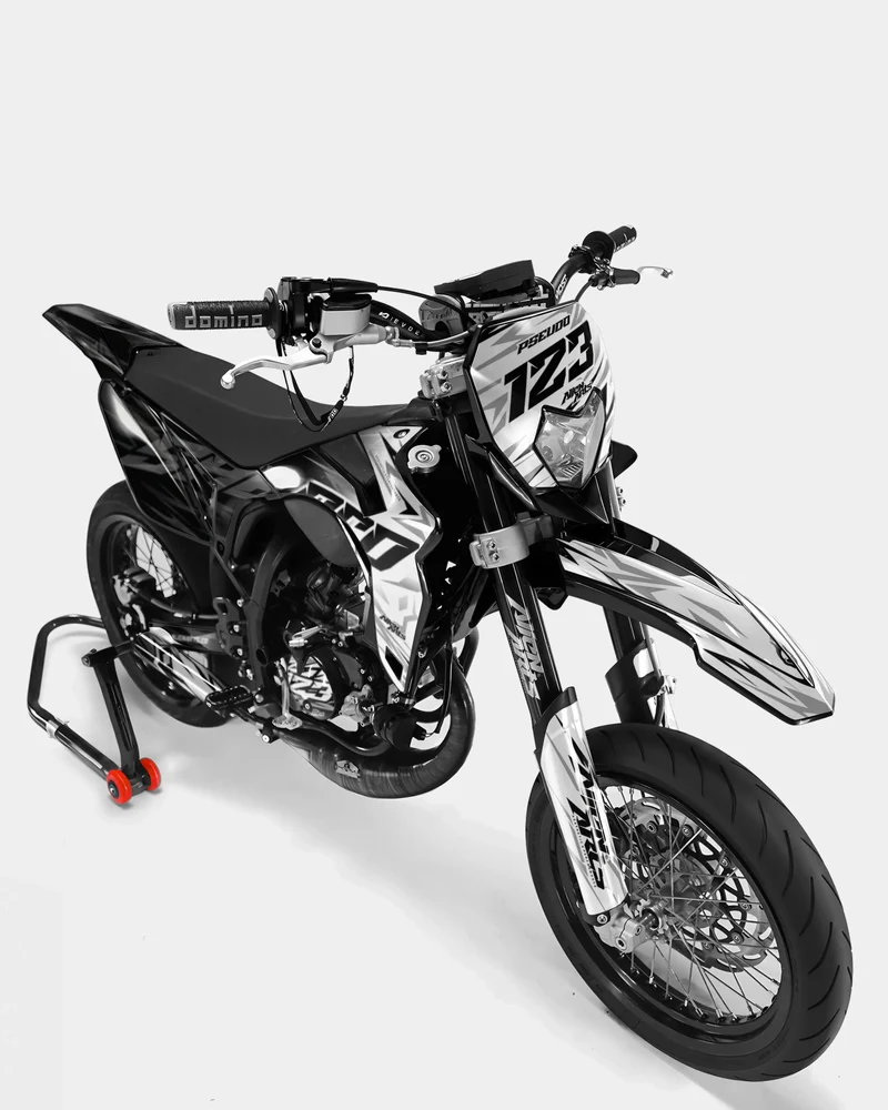 0RBIS - Kit deco SHERCO 50cc - Blanc