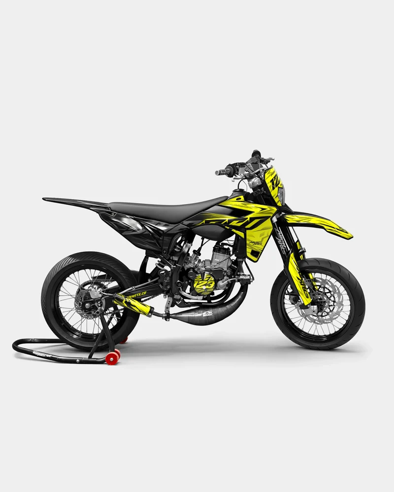 0RBIS - Kit deco SHERCO 50cc - Jaune