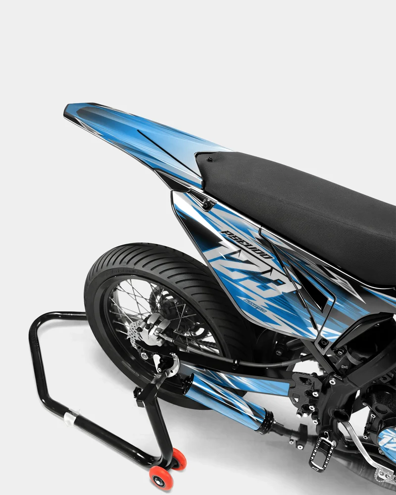 AUROPE - Kit deco SHERCO 50cc - Bleu
