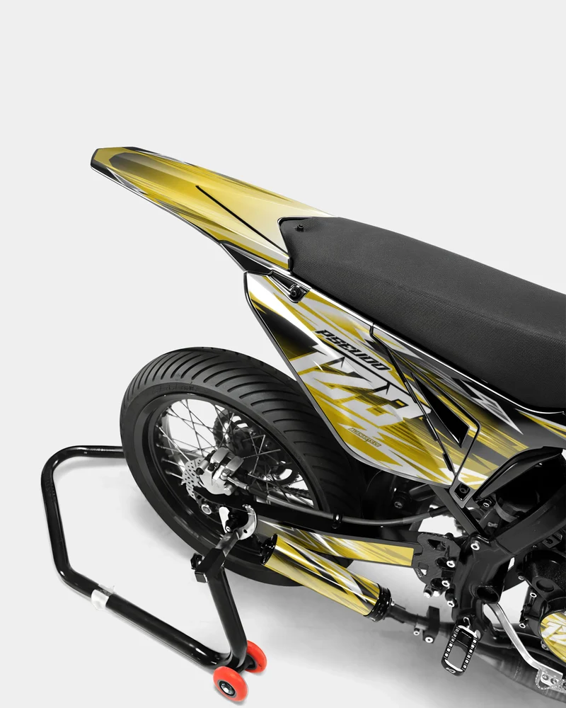 AUROPE - Kit deco SHERCO 50cc - Jaune foncé