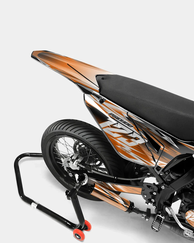 AUROPE - Kit deco SHERCO 50cc - Orange