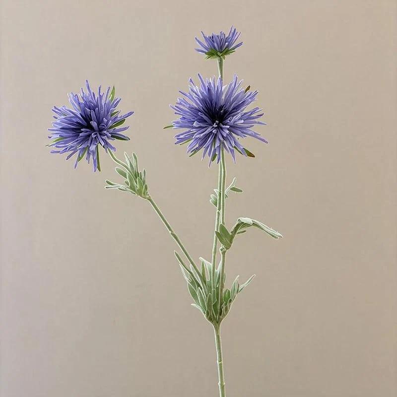 Künstliche Gänseblümchen, 73 cm lange Einzelstängel mit 3 Blüten, aus Seidenstoff, für Zuhause, Schaufenster und Gewerberäume