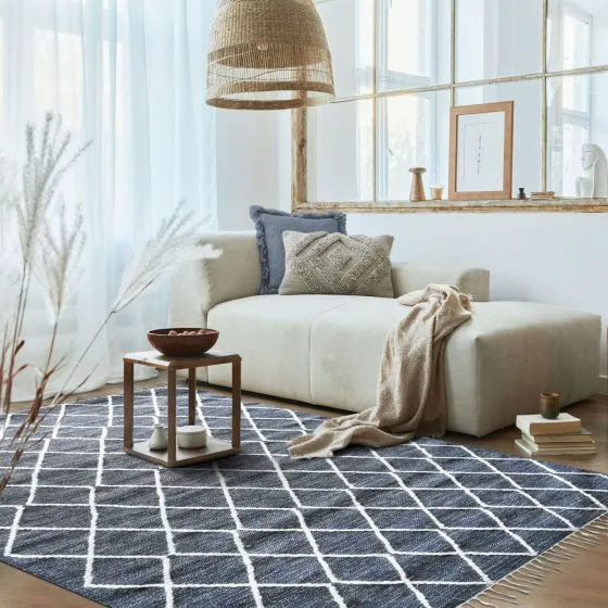 Teppich Gris D'Nomad Baumwolle 120x170