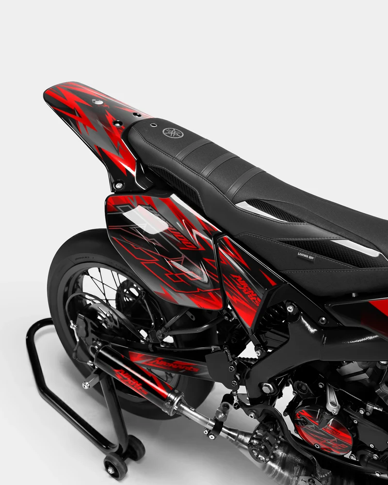 ZÉPHYR - Kit deco YAMAHA DT 50cc - Rouge