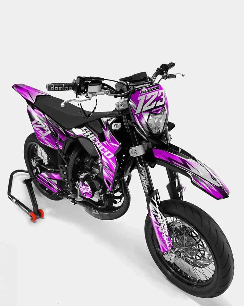 AUROPE - Kit deco SHERCO 50cc - Rose