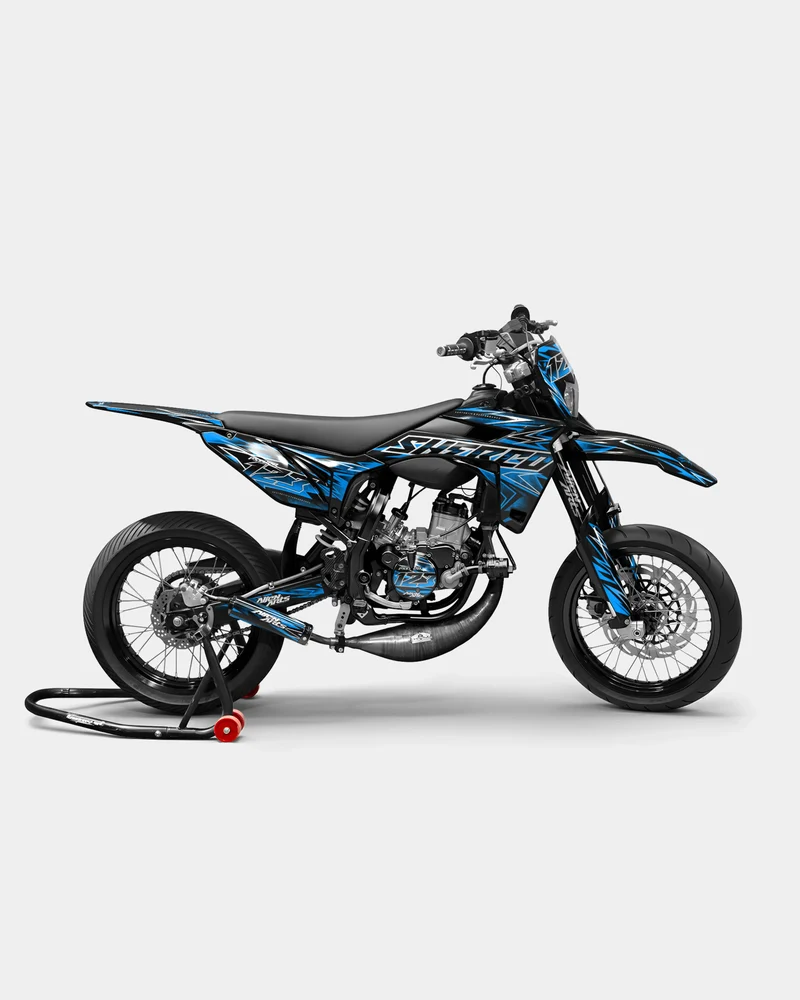 BRUME - Kit deco SHERCO 50cc - Bleu