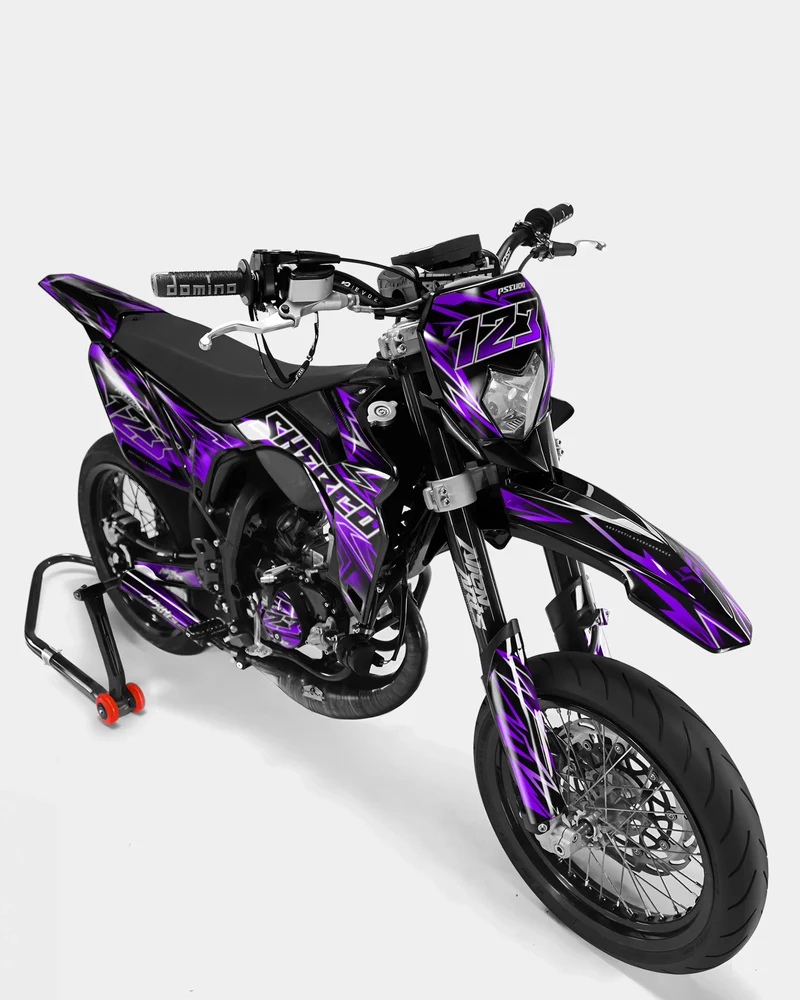 BRUME - Kit deco SHERCO 50cc - Violet
