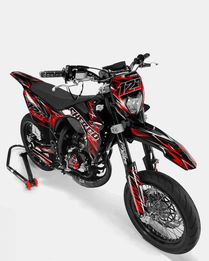 BRUME - Kit deco SHERCO 50cc - Rouge