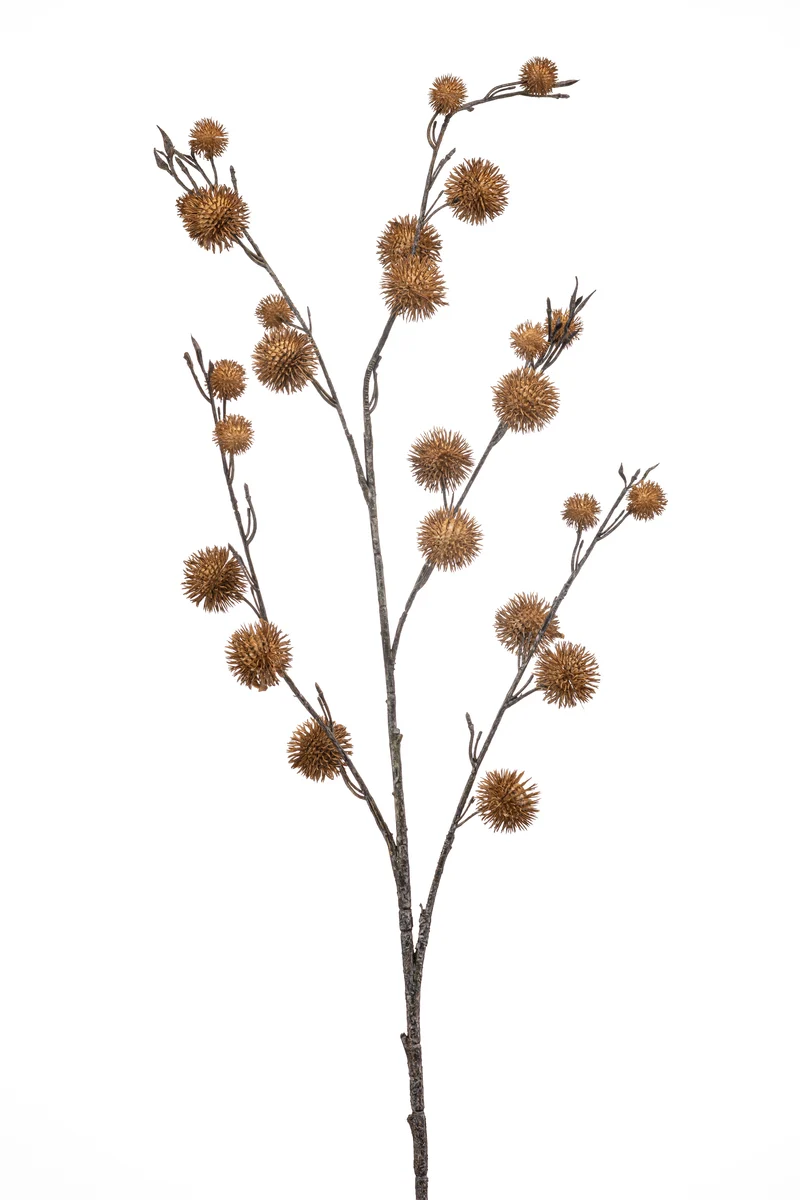 Kastanie künstlich 98 cm - 1 Zweig - Braun