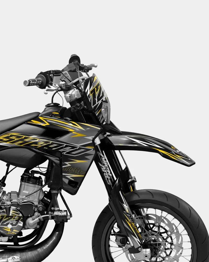ECLAT - Kit deco SHERCO 50cc - Gris