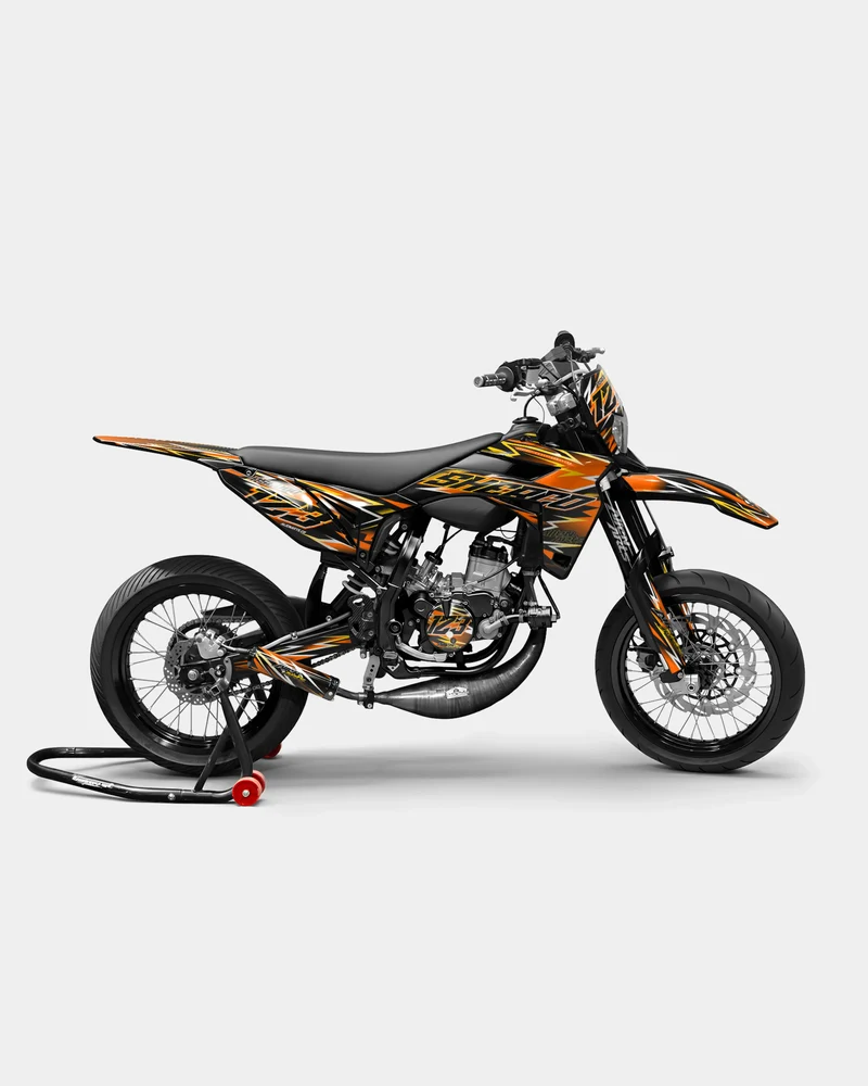 ECLAT - Kit deco SHERCO 50cc - Orange