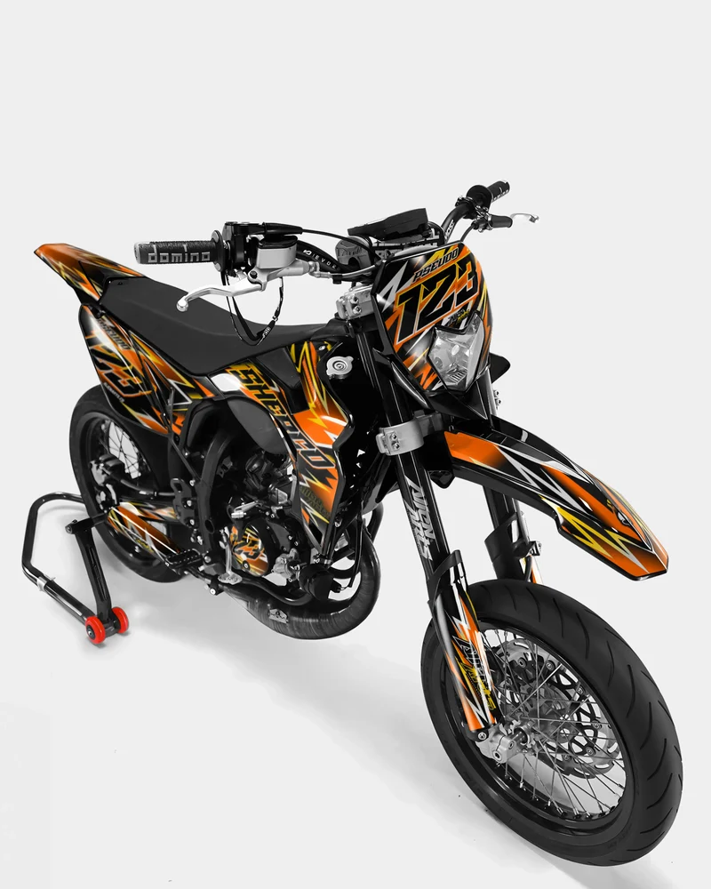 ECLAT - Kit deco SHERCO 50cc - Orange