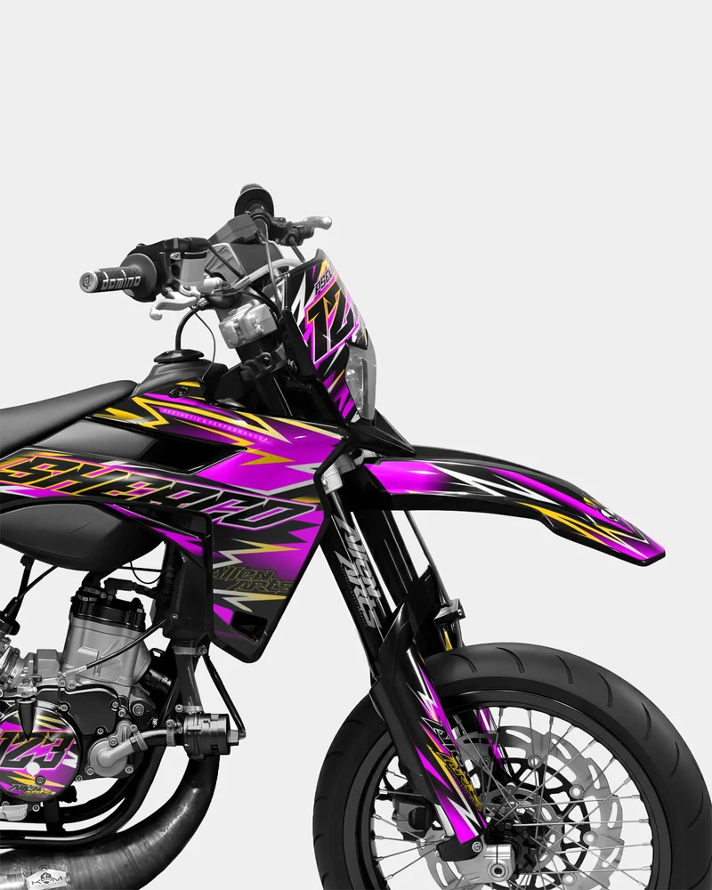 ECLAT - Kit deco SHERCO 50cc - Rose