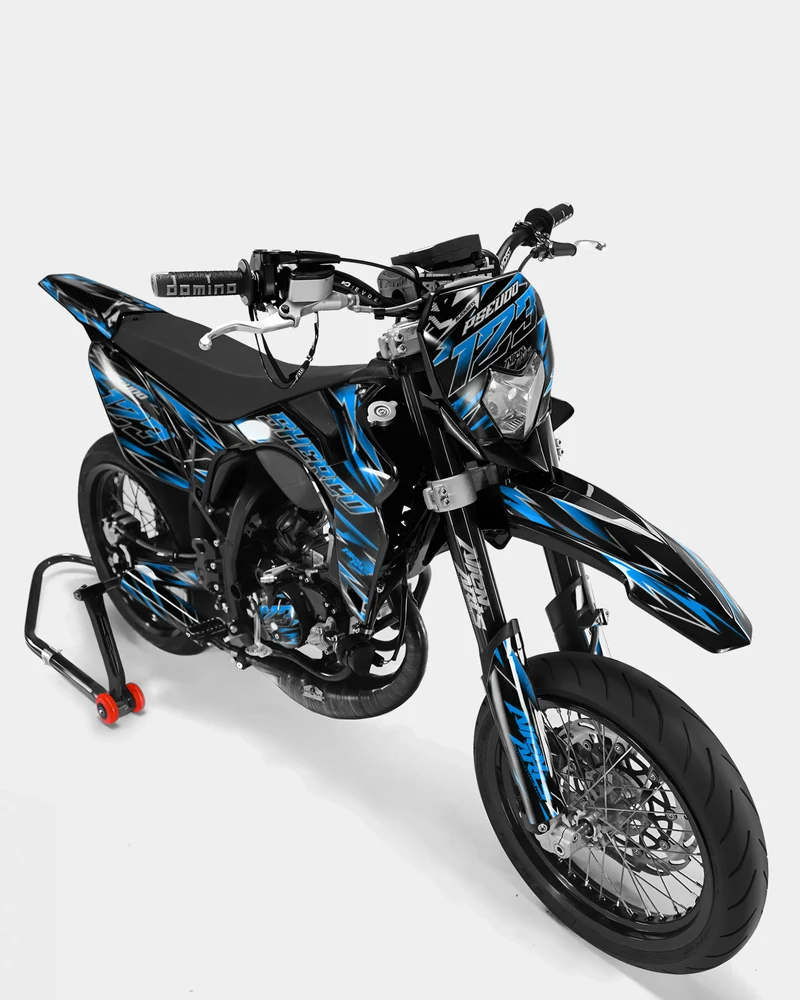 ELARA - Kit deco SHERCO 50cc - Bleu
