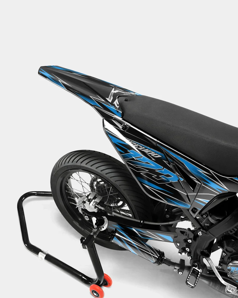 ELARA - Kit deco SHERCO 50cc - Bleu