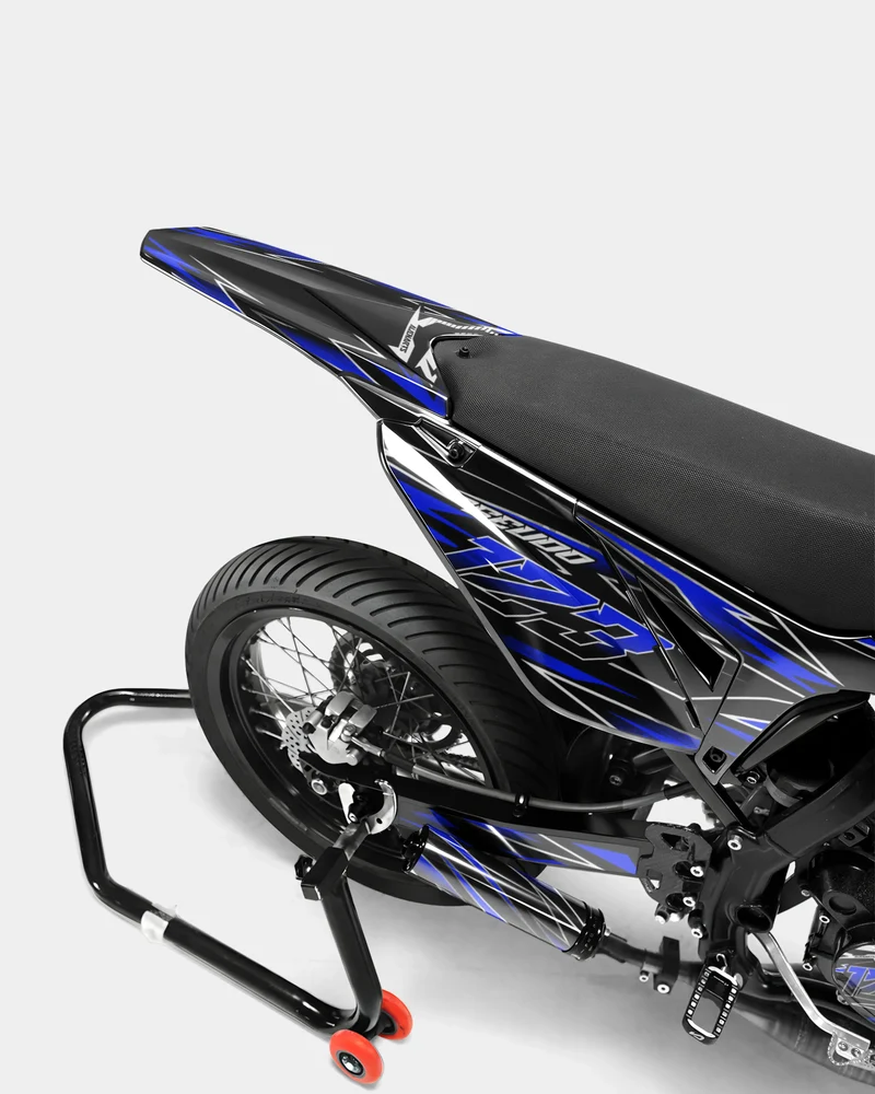 ELARA - Kit deco SHERCO 50cc - Bleu foncé