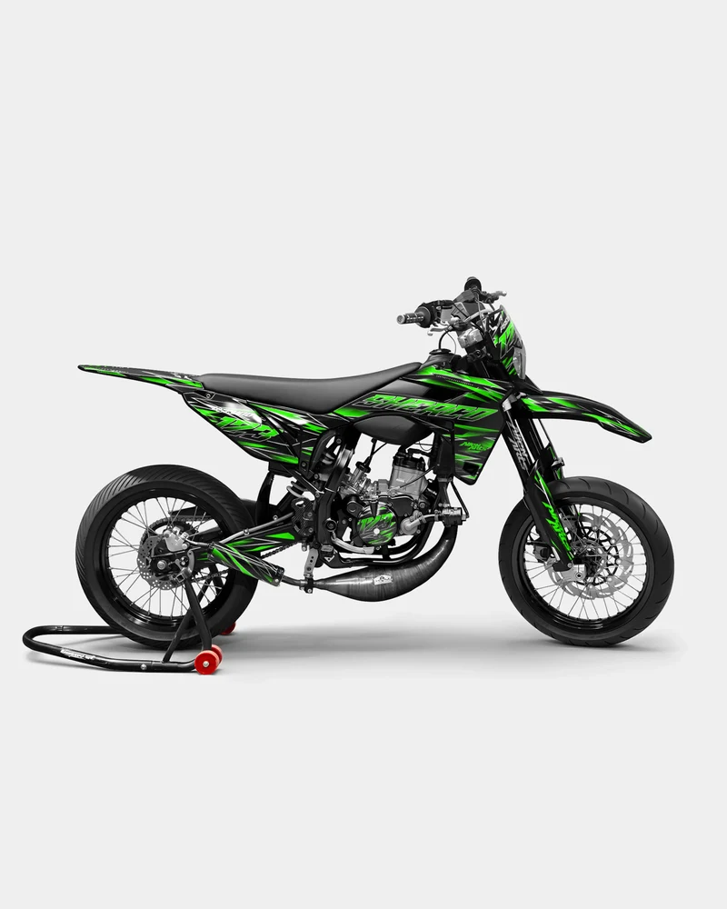 ELARA - Kit deco SHERCO 50cc - Vert