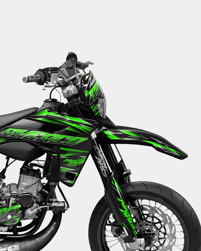 ELARA - Kit deco SHERCO 50cc - Vert
