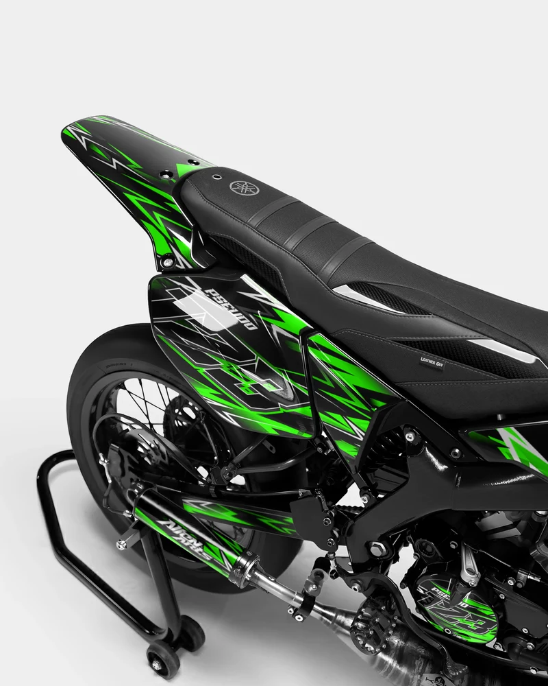 PIQUE - Kit deco YAMAHA DT 50cc - Vert