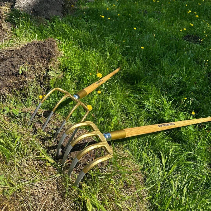 SHW Kartoffelhacke 4 Zinken mit Eschenstiel 135 cm