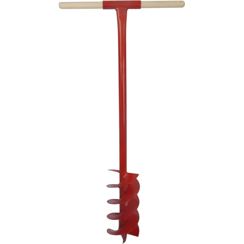 SHW Erdlochbohrer mit Handholzgriff