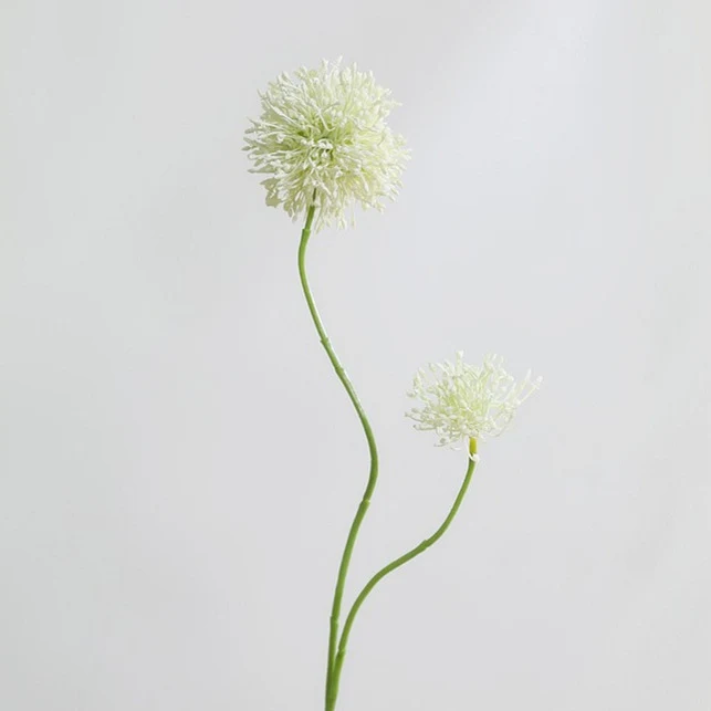75 cm künstliche Zwiebelblume, 2 Blüten, Dekoration für Hochzeiten, Wohnraum, Hotels, Büros