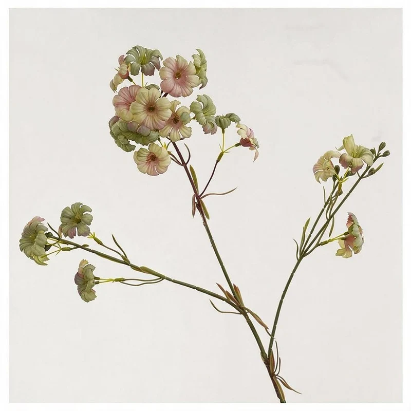 Künstliche Abendblume Persischer Trompetenblumenstrauß, 83 cm, Seide, 21 Blüten, für Hochzeit, Dekoration, Hotel, Büro, Zuhause
