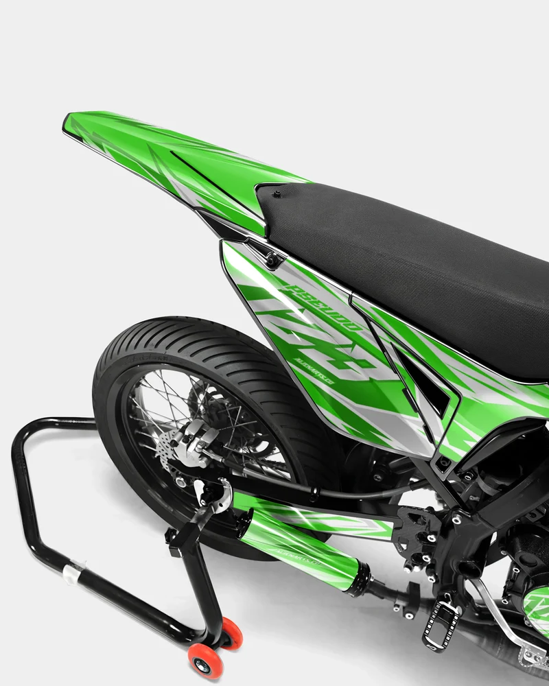 LUNIOR- Kit deco SHERCO 50cc - Vert