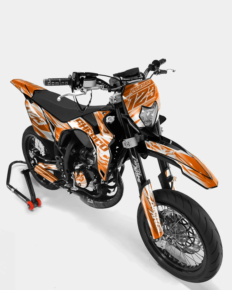 LUNIOR- Kit deco SHERCO 50cc - Orange