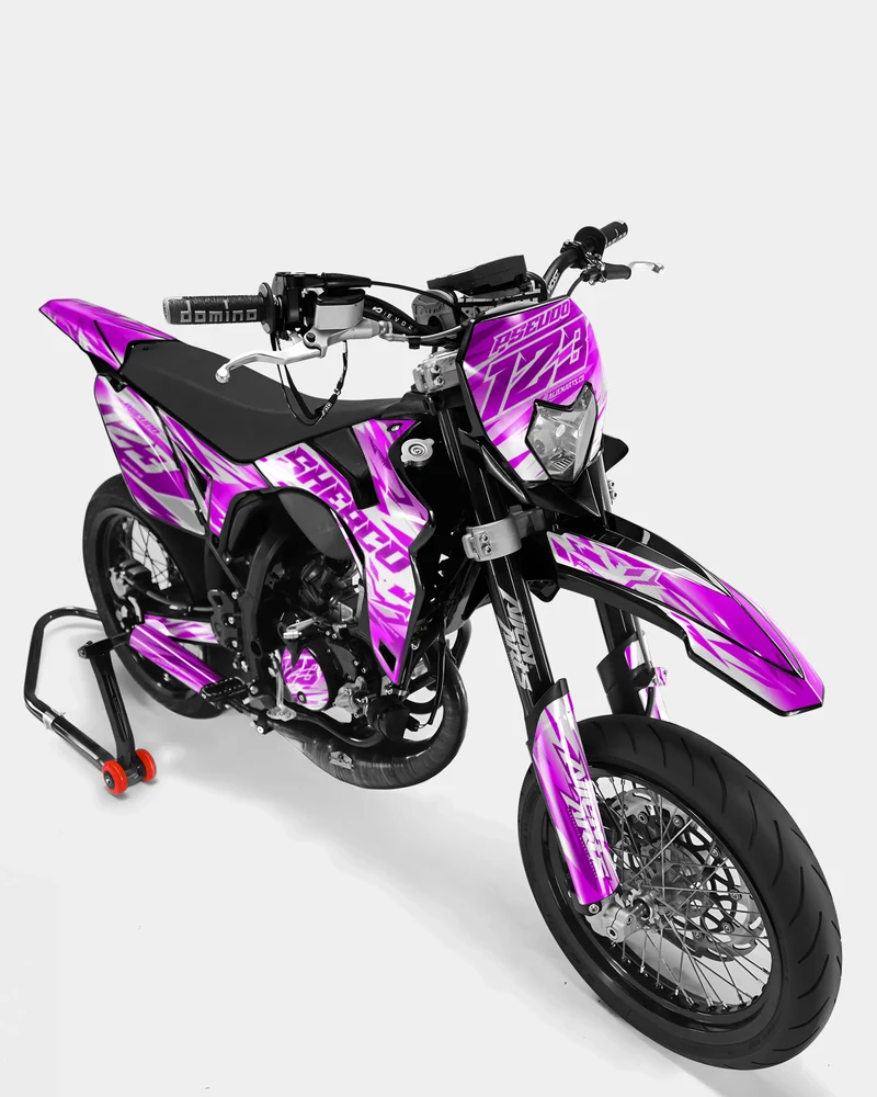 LUNIOR- Kit deco SHERCO 50cc - Rose