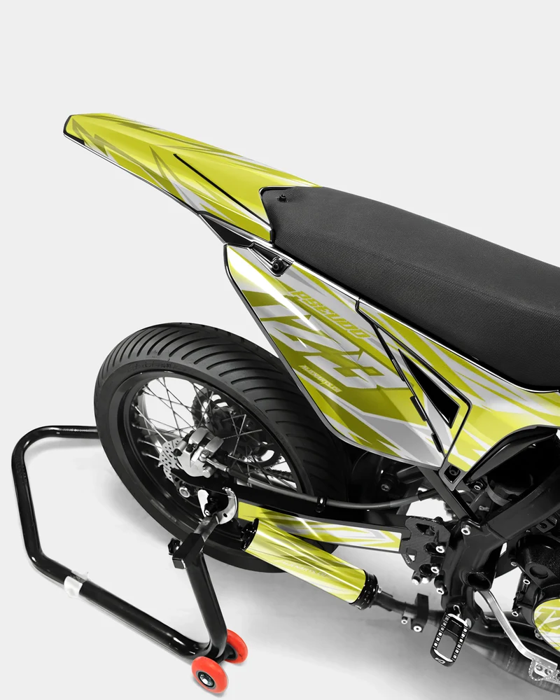 LUNIOR- Kit deco SHERCO 50cc - Jaune