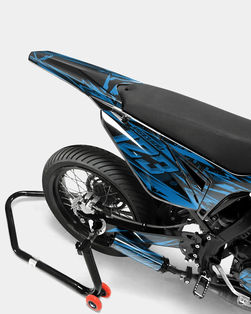 MIROIR- Kit deco SHERCO 50cc - Bleu