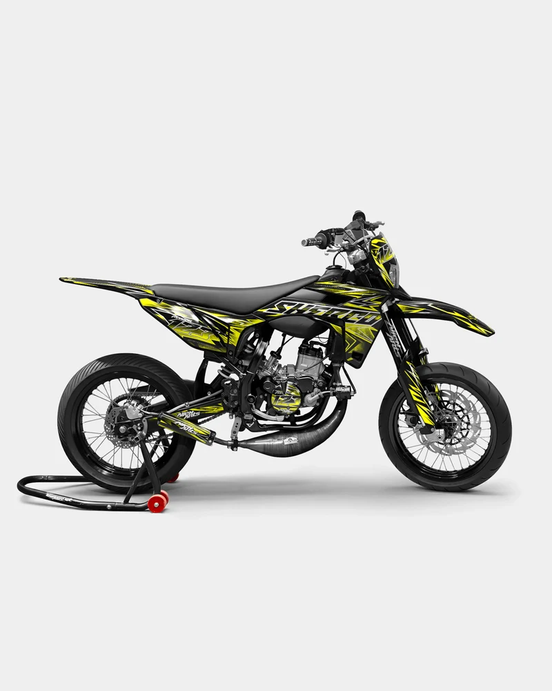 BRUME - Kit deco SHERCO 50cc - Jaune