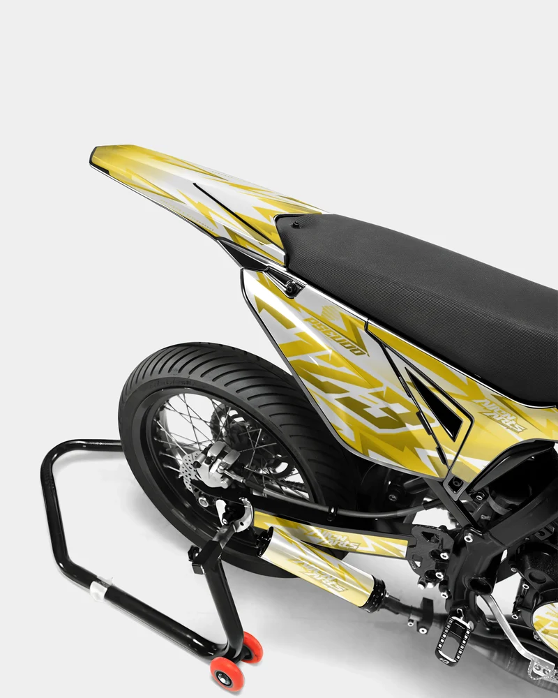 CALYPSO - Kit deco SHERCO 50cc - Jaune foncé