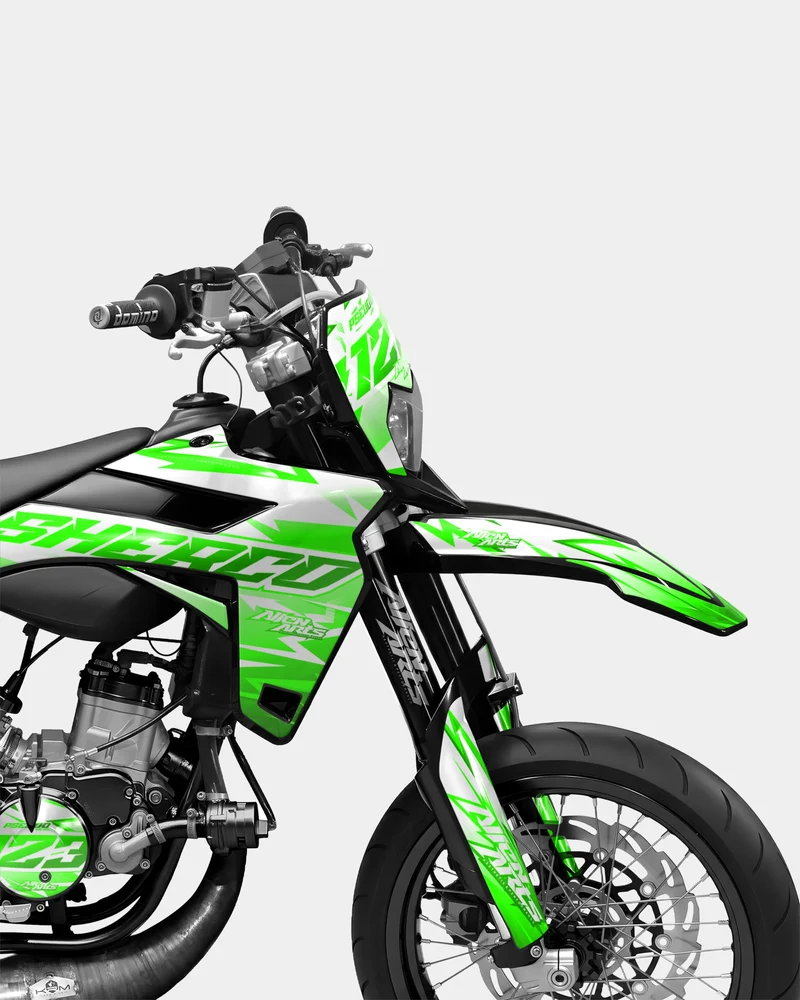 CALYPSO - Kit deco SHERCO 50cc - Vert