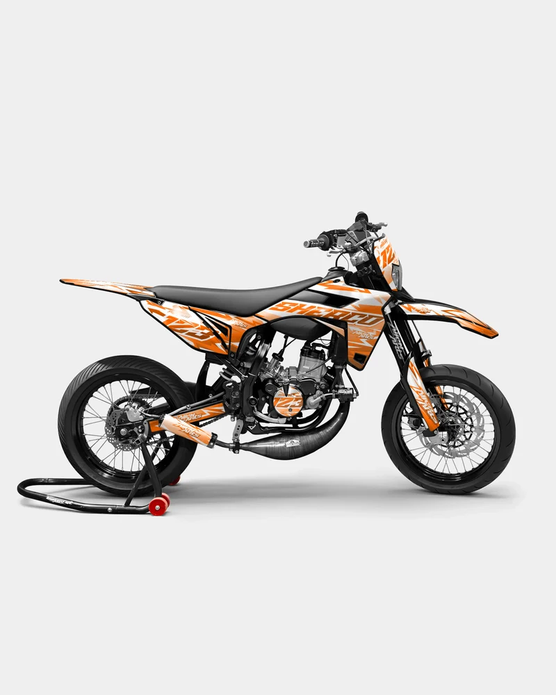 CALYPSO - Kit deco SHERCO 50cc - Orange