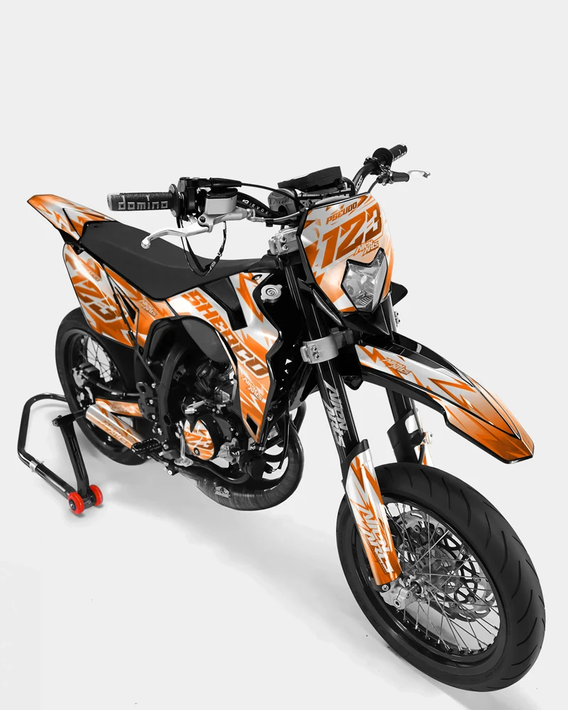CALYPSO - Kit deco SHERCO 50cc - Orange