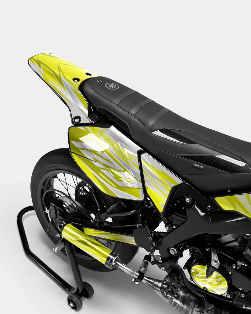 LUNIOR - Kit deco YAMAHA DT 50cc - Jaune
