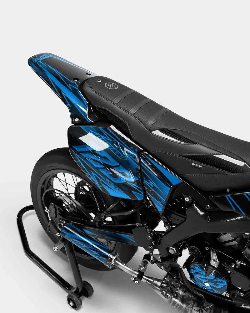 MIROIR - Kit deco YAMAHA DT 50cc - Bleu