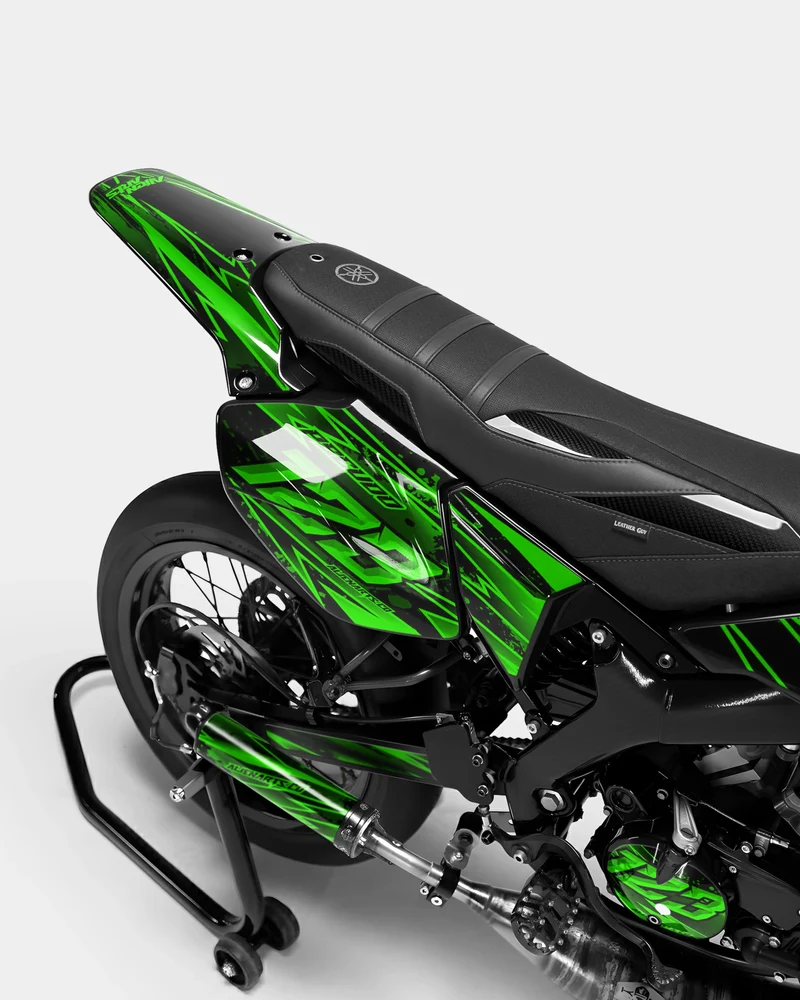 MIROIR - Kit deco YAMAHA DT 50cc - Vert